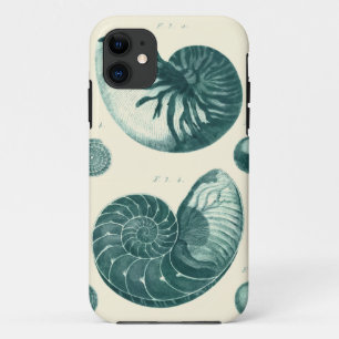 Coques Pour iPhone Art rouge et vert de coquillage
