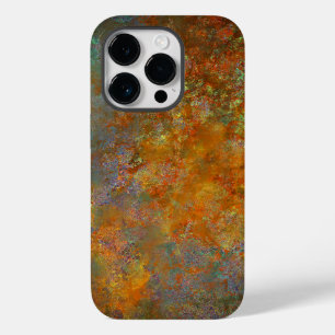 Coque Pour iPhone 14 Pro Art Rustique Industriel Rouillé