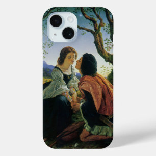 Coque Pour iPhone 15 Art vintage, Amants au crépuscule, Sir Joseph Noel