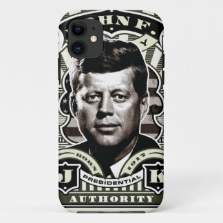 Coque Case-Mate Pour iPhone Art vintage de timbre de John F. Kennedy