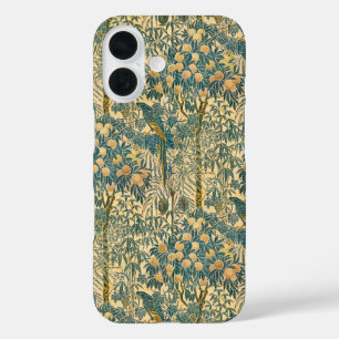 Coque Pour iPhone 16 Art vintage de Walter Crane représentant un ara et