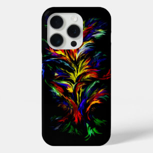 Coque iPhone 15 Pro Artdeco en style Arc-en-ciel
