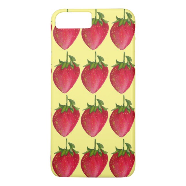 Coques Case-Mate iPhone Artecouleur de l'eau de fraise juteuse (Dos)