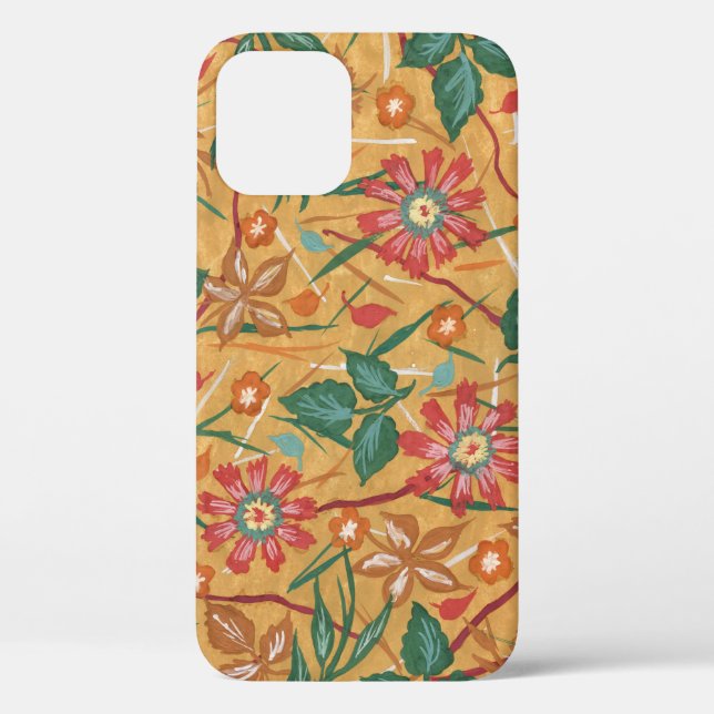 Coques Case-Mate iPhone Artistic Watercolor Flowers : Arrière - plan color (Verso)