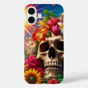 Coques iPhone 16 Plus Artsy Skull