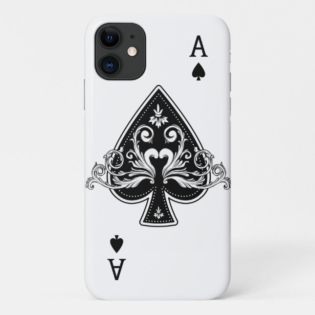 Coques Case-Mate iPhone As de pique (Dos)