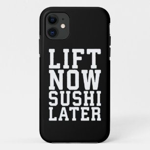 Etui iPhone Case-Mate Ascenseur Maintenant, Sushi Plus Tard - Carbes - G