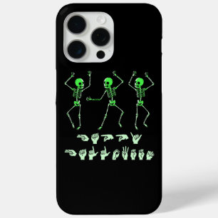 Coque iPhone 15 Pro Max ASL Halloween Joyeux I - Saison Éffrayante