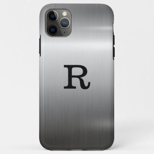 Case-Mate iPhone Case Aspect métallique en acier inoxydable