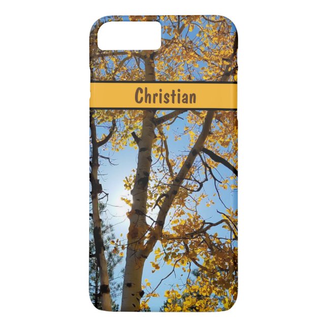 Coques Case-Mate iPhone Aspen Tree Golden Fall Foliona Arizona (Dos)