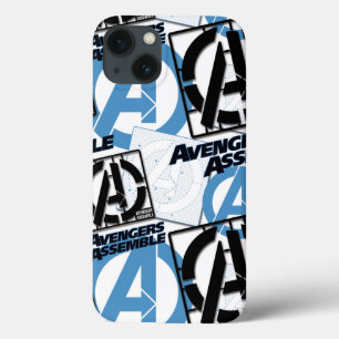 Etui iPhone 13 Assemblage de motifs