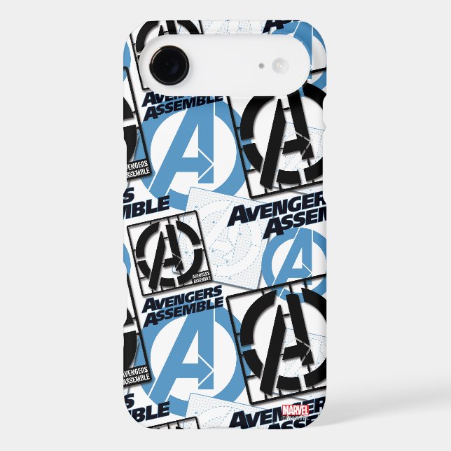 Coques Case-Mate iPhone Assemblage de motifs (Verso)