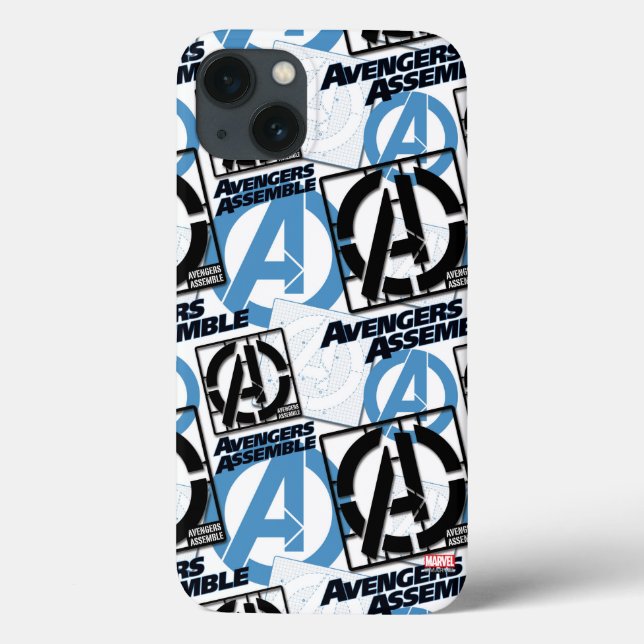 Coques Case-Mate iPhone Assemblage de motifs (Verso)