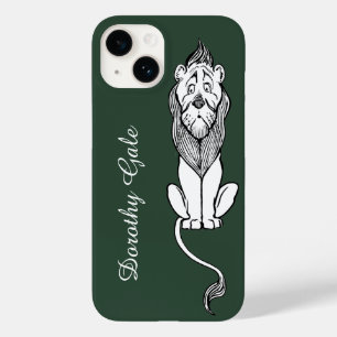 Coque Pour iPhone 14 Assistant vintage d'Oz, Lion Cowardly