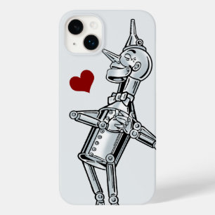 Coque Pour iPhone 14 Plus Assistant vintage d'Oz, Tinman Happy Smile a le co