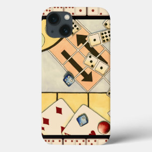 Coques Pour iPhone Assortiment brouillé des jeux de hasard