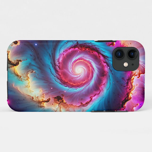 Coques Case-Mate iPhone "Astralis" - Nebula et Galaxies (Dos (Horizontal))
