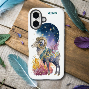 Coque Pour iPhone 16 Astrologie Baies Infusées Zodiac