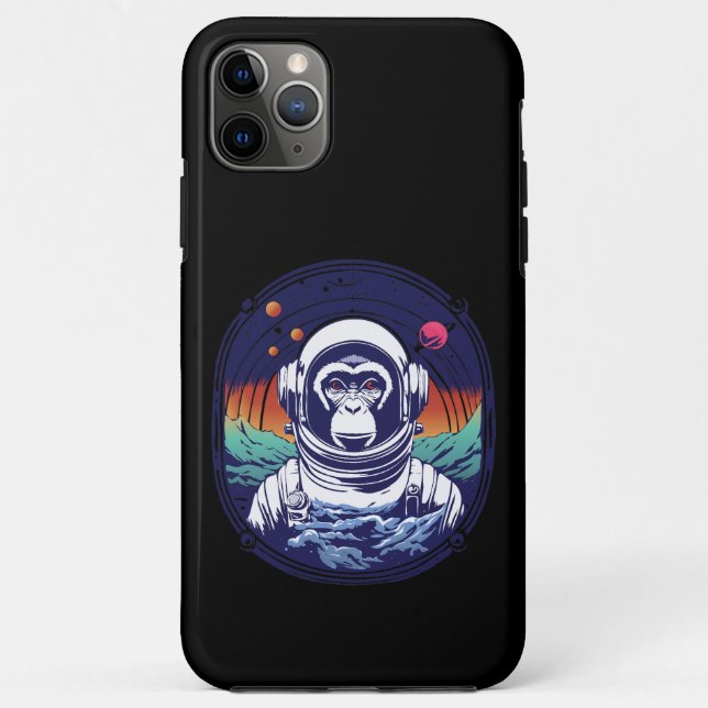 Coques Case-Mate iPhone Astronaute du singe spatial (Dos)