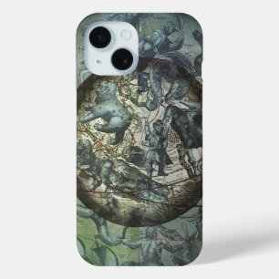 Coque Pour iPhone 15 Astronomie Céleste Constellation du Nord Vintage