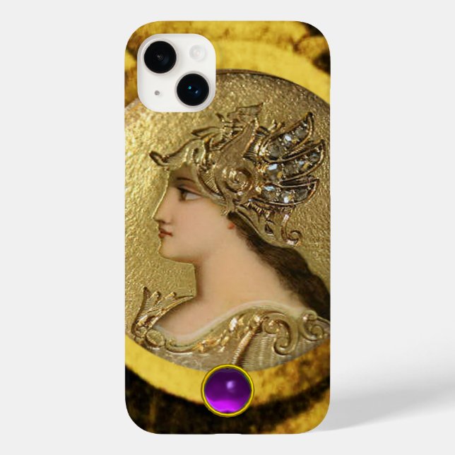 COQUES Case-Mate iPhone ATHENA AVEC GRIFFINES D'IMAGINAIRE ET PIERRE À JEU (Verso)
