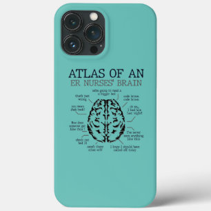 Case-Mate iPhone Case Atlas De L'Urgence D'Une Infirmière Nourrissante