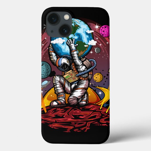 Coques Case-Mate iPhone Atlas Space Man (Verso)
