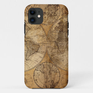 Coque Case-Mate Pour iPhone Atlas vintage de carte du monde