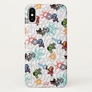 Etui iPhone Case-Mate Attaque des Avengers de 8 bits