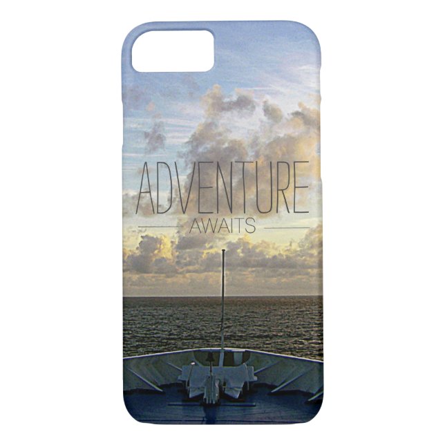 COQUES Case-Mate iPhone ATTENTES AVENTURE | CROISIÈRE NAVIRE OCÉAN SUNSET (Dos)
