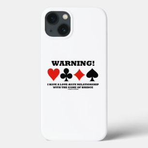 Case-Mate iPhone Case Attention! J'Ai Un Pont De Relation Amour-Haine