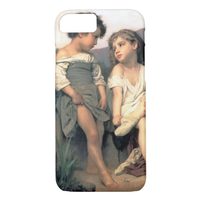 Coques Case-Mate iPhone Au bord du ruisseau, Bouguereau (Dos)