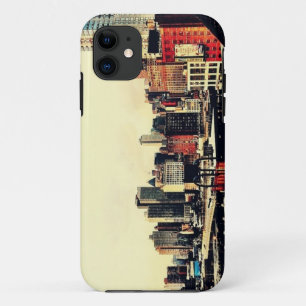 Coque iPhone 11 Au-dessus de New York City