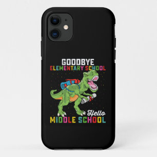 Case-Mate iPhone Case Au revoir Élémentaire Hello Middle School T Rex