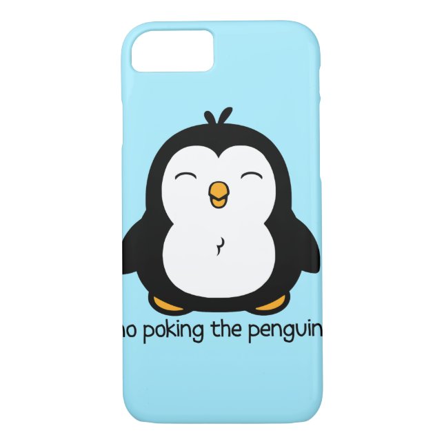 Coques Case-Mate iPhone Aucun pousser le pingouin (Dos)