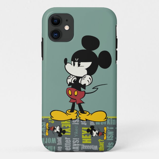 Coques Case-Mate iPhone Aucun service | Mickey désactivée (Dos)