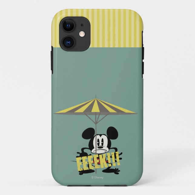 Coques Case-Mate iPhone Aucun service | Mickey - Eeeek! (Dos)