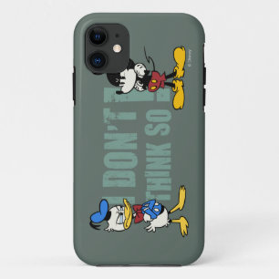 Coque iPhone 11 Aucun service Mickey et Donald