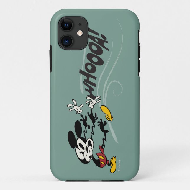 Coques Case-Mate iPhone Aucun service | Mickey - Whoooa ! (Dos)