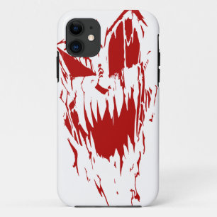 Coque Case-Mate Pour iPhone Aucun sommeil - rouge sur la caisse blanche de