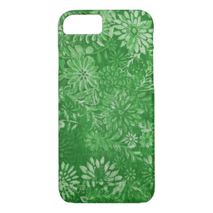 Coques Pour iPhone audacieux design de marguerite verte