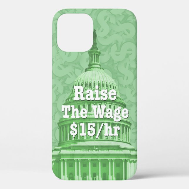 Coques Case-Mate iPhone Augmenter Le Salaire Minimum (Verso)