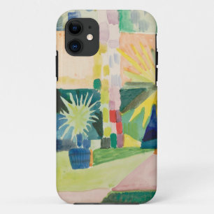 Coque iPhone 11 August Macke - jardin sur le lac Thun
