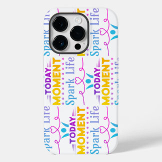 Coque Pour iPhone 14 Pro Aujourd'hui Moment, la vie étincelante