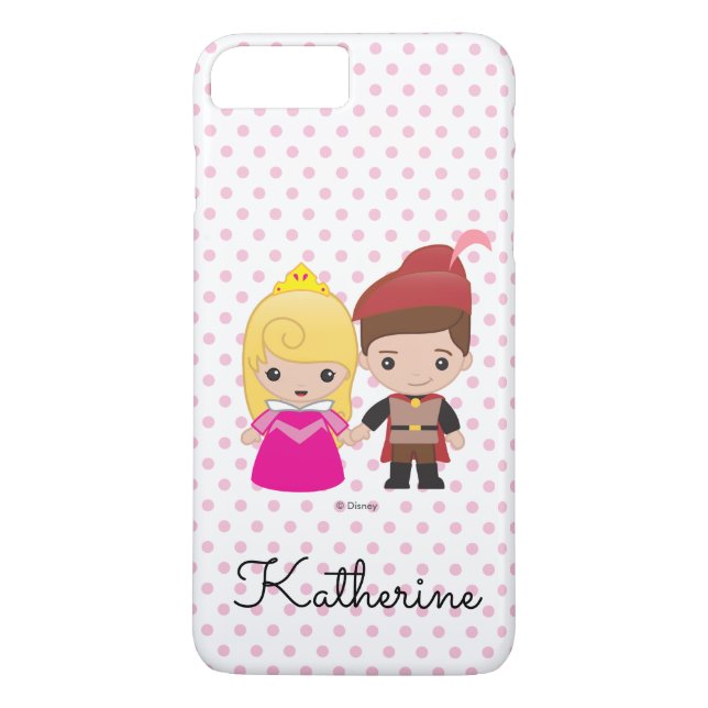 Coques Case-Mate iPhone Aurora et Philip Emoji| Votre nom (Dos)