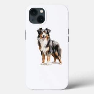 Case-Mate iPhone Case Australian Shepherd'aquarelle imprimé Australian S
