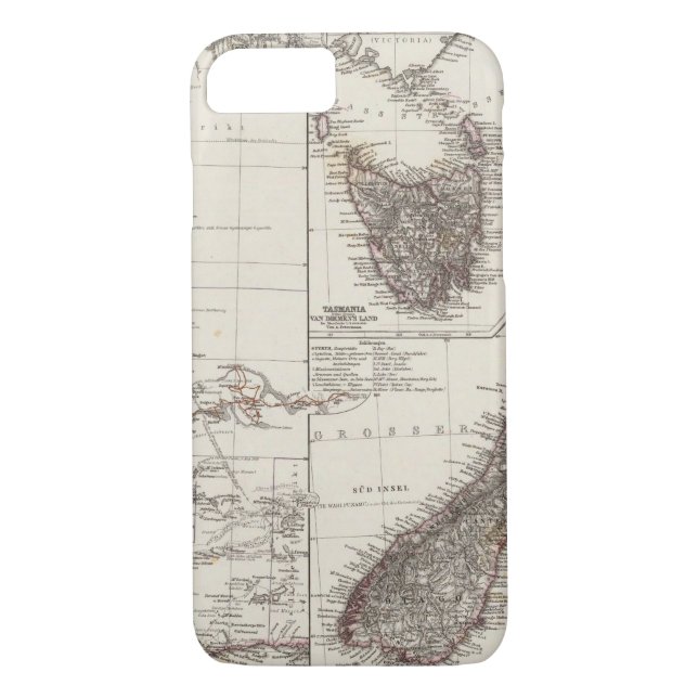 Coques Case-Mate iPhone Australie occidentale Tasmanie et Nouvelle Zélande (Dos)