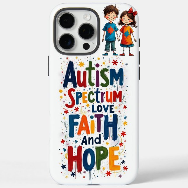 Coques Case-Mate iPhone Autisme (Verso)
