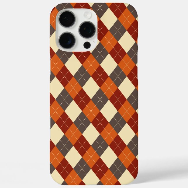 Coques Case-Mate iPhone Automne/Automne En vichy motif (Verso)