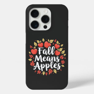 Coque iPhone 15 Pro Automne signifie la saison de cueillette des pomme